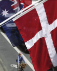 Danish Australian Flags